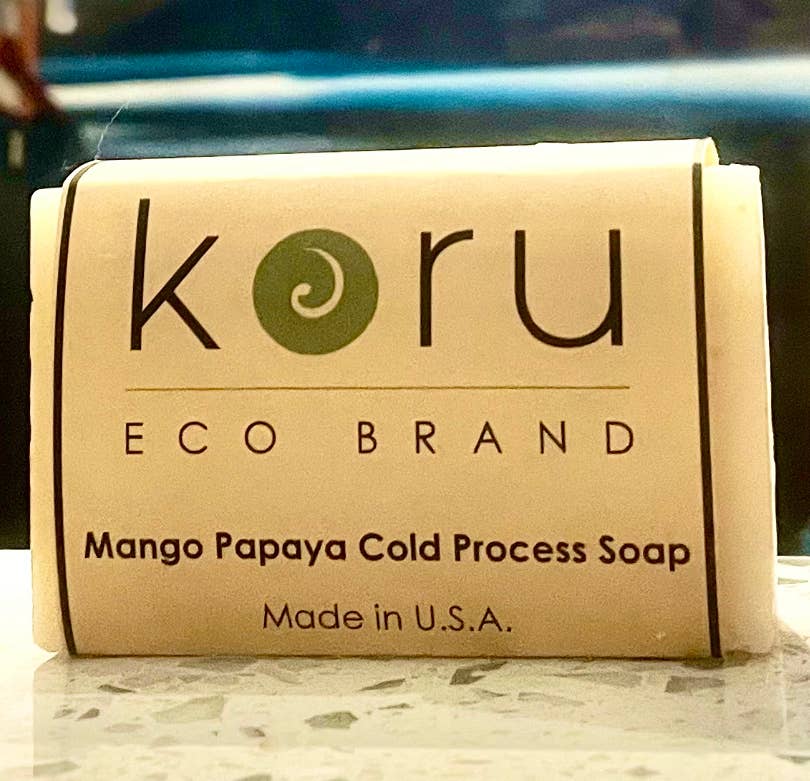 Mango Papaya Cold Process Soap