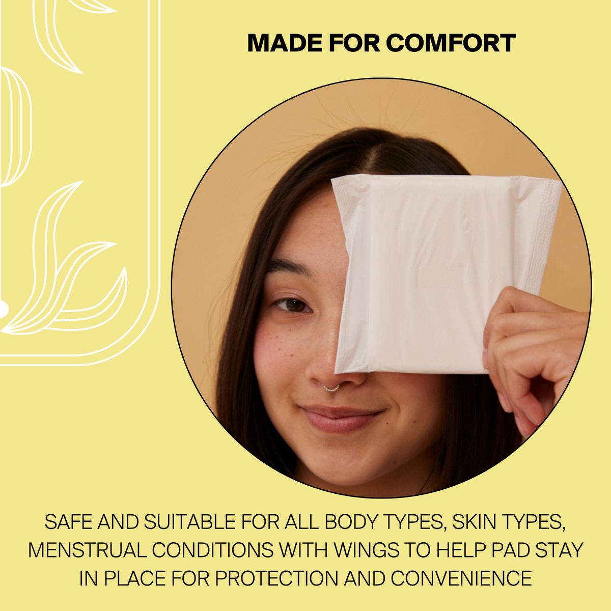 Super Organic Biodegradable Hemp Fiber Pads