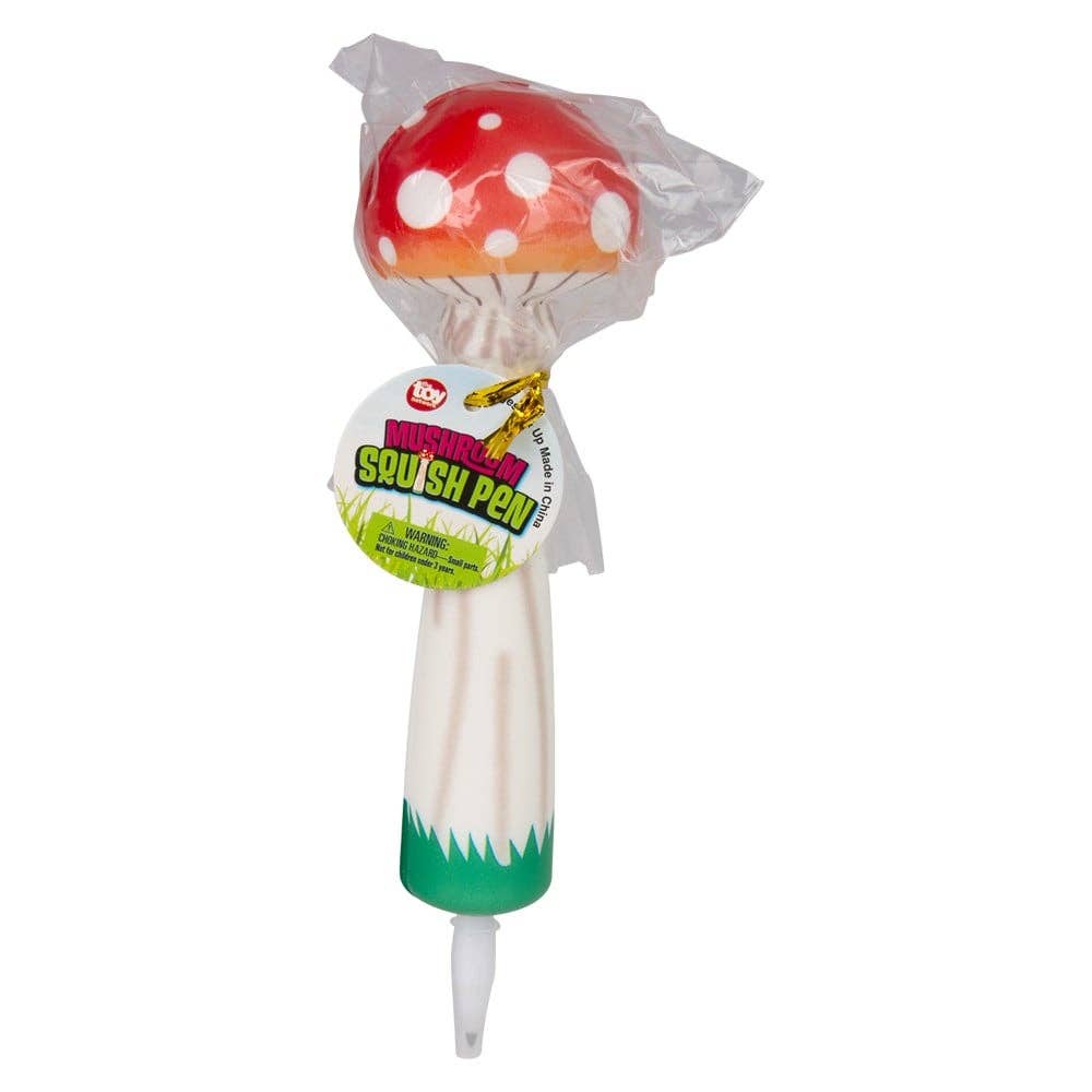 7" Squish Mushroom Pen - LLB Toys