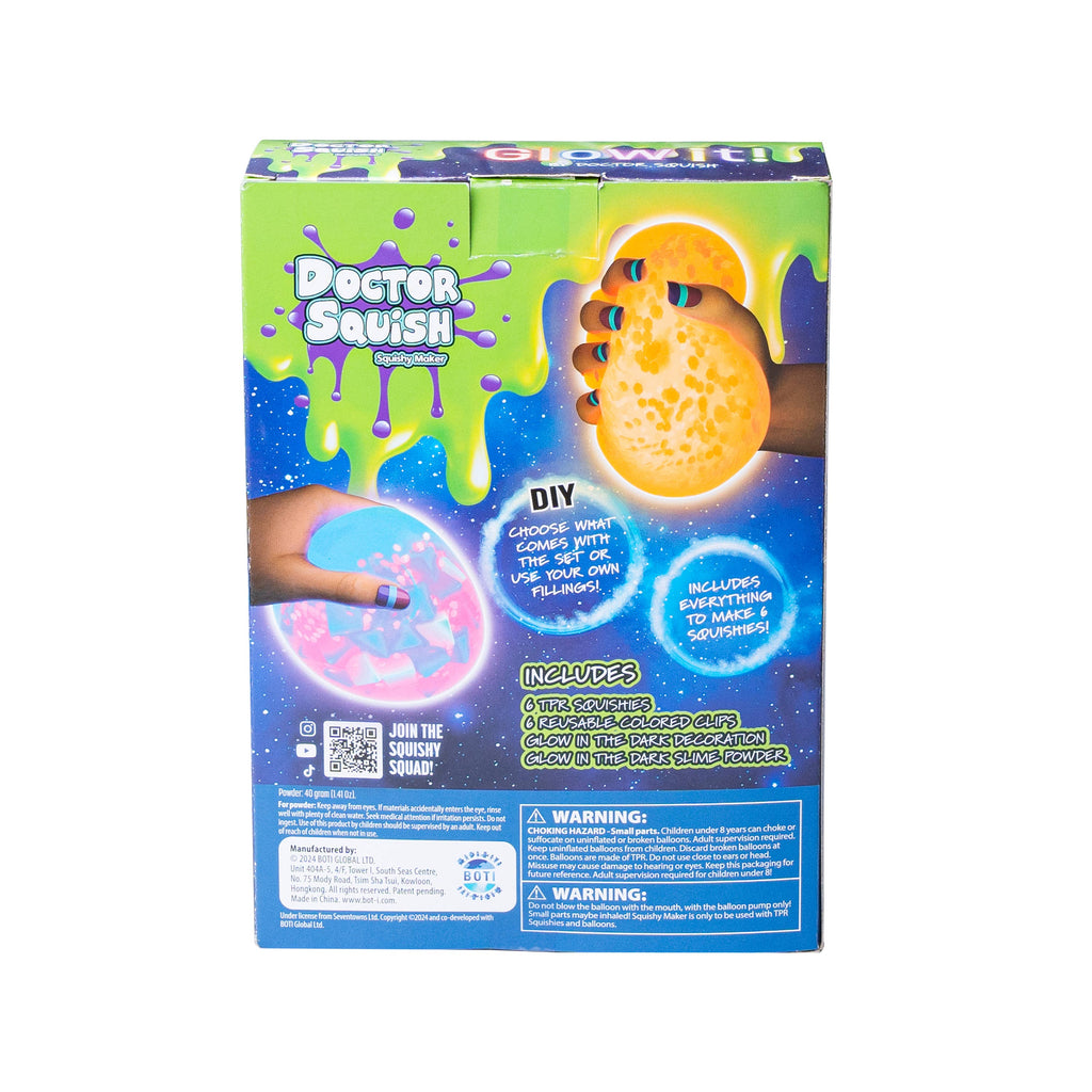 REFILL ONLY- Doctor Squish Squishy Refil Pack, Glow-It