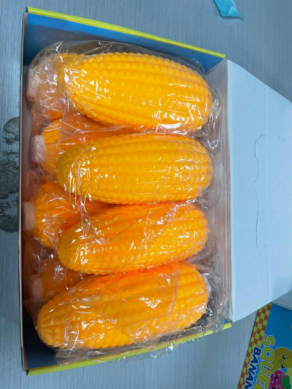 Jumbo Corn Cob Squishy - Slow Rising Stress Relief Toy
