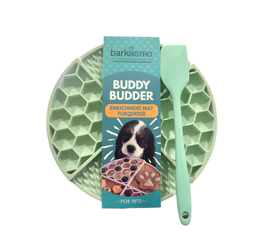 Turquoise  OR  Pink Lickmats + Spatula