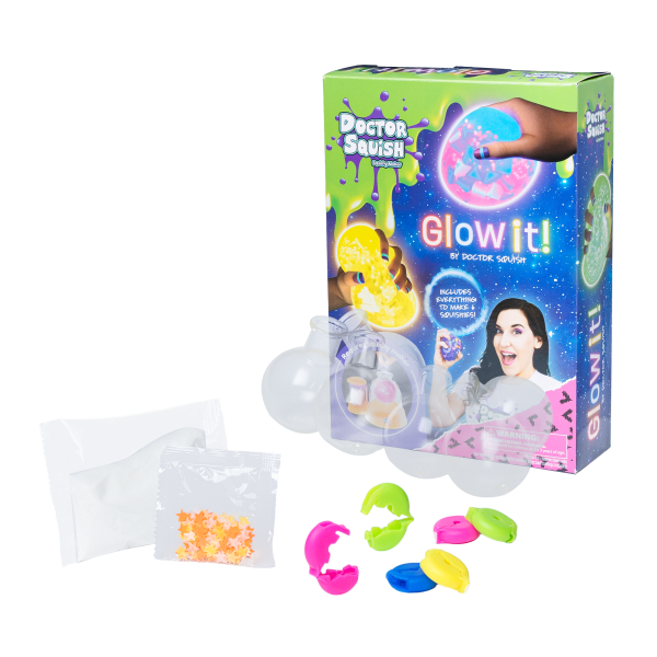 REFILL ONLY- Doctor Squish Squishy Refil Pack, Glow-It