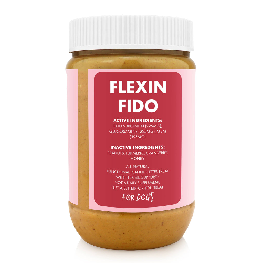 Dog Peanut Butter, Flexin Fido Buddy Budder, 17oz