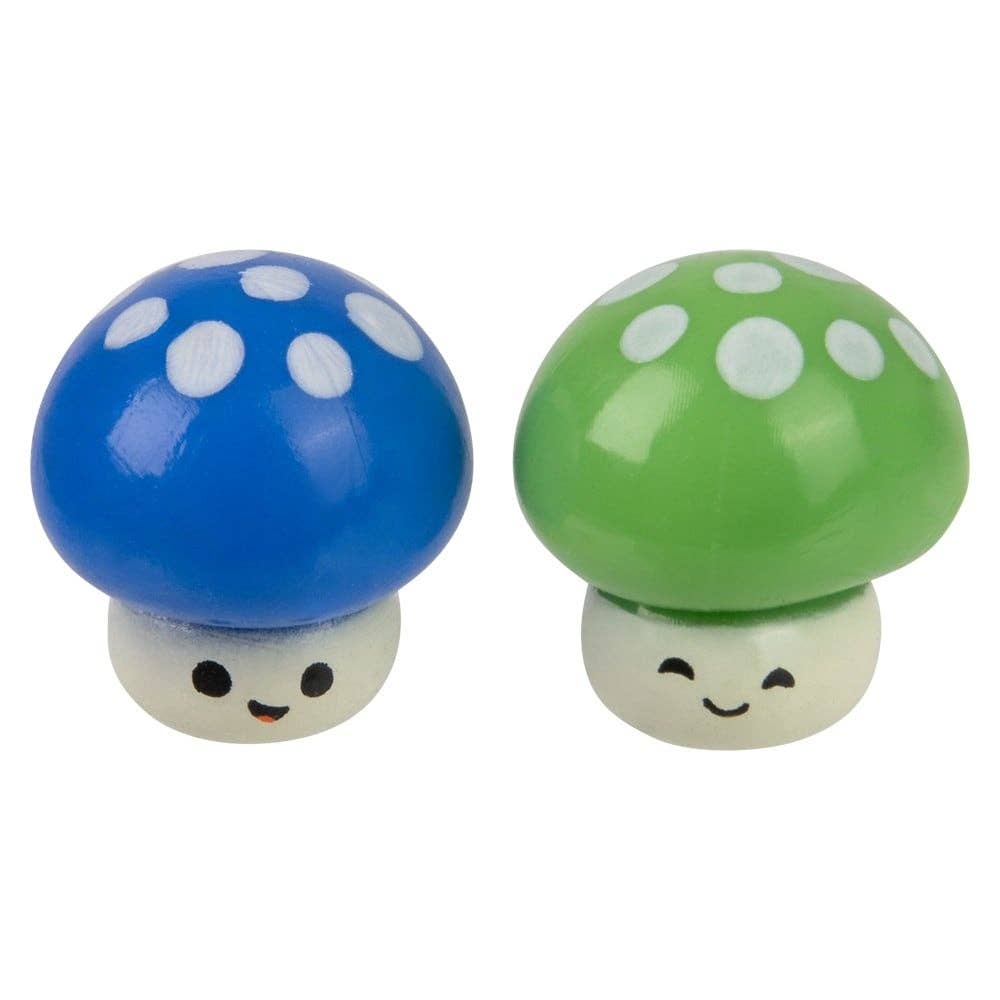 1" Mini Mushroom Squeezy Figurines Squishy Toy