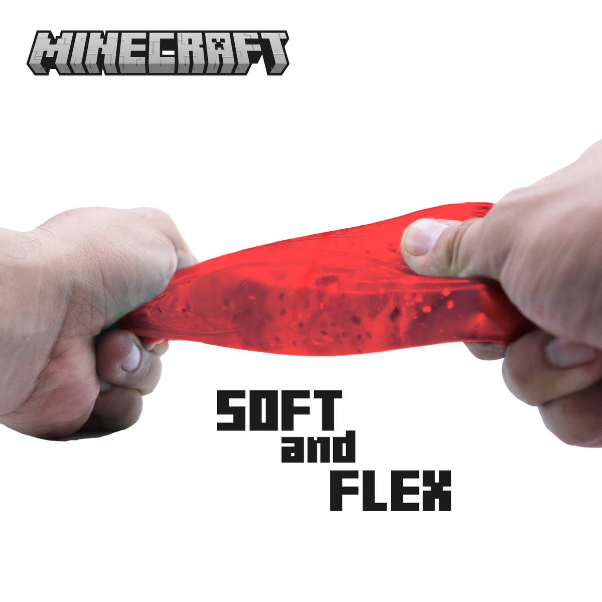 Minecraft Jelly Cube Squishy Toy (Yellow or Red)