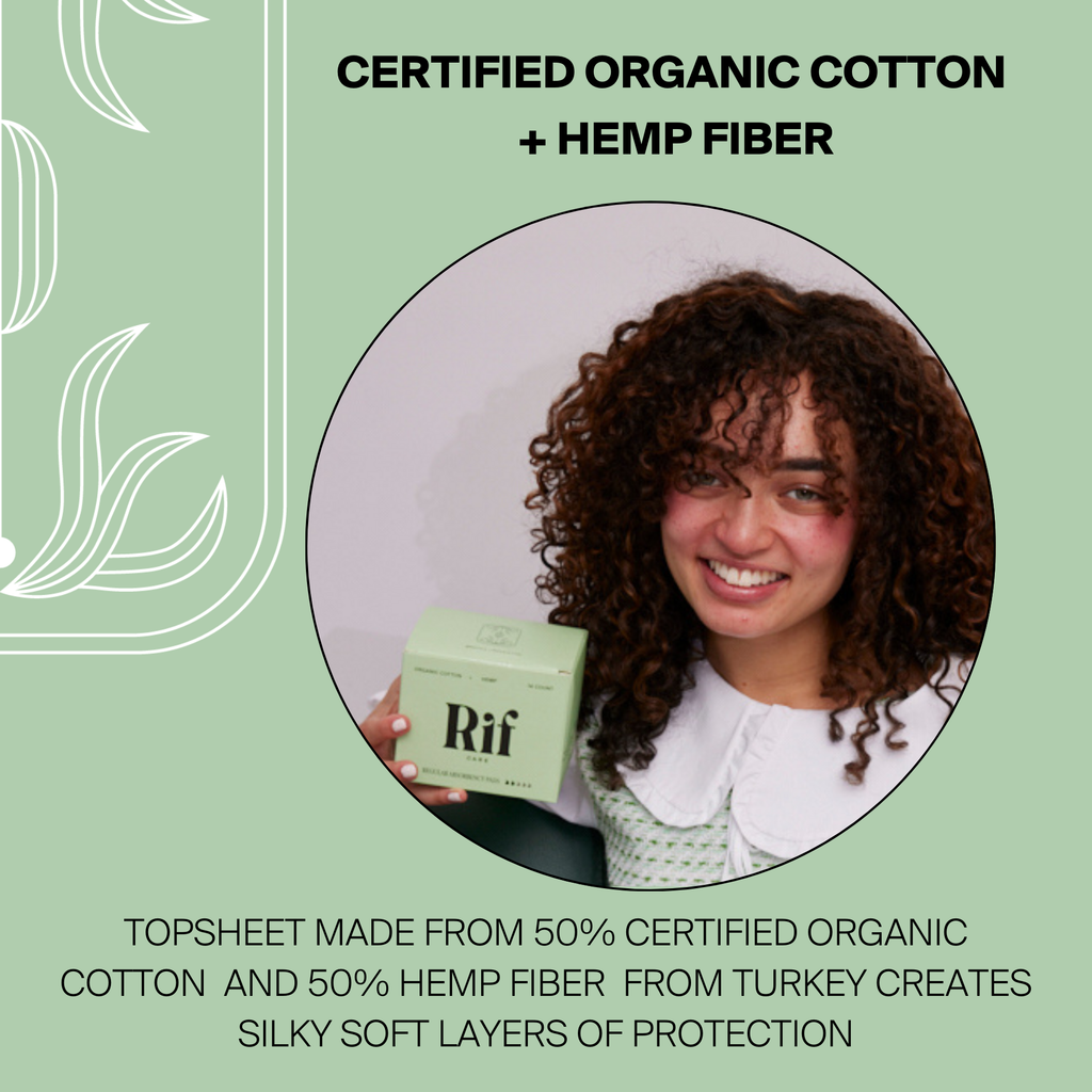 Regular Organic Biodegradable Hemp Fiber Pads