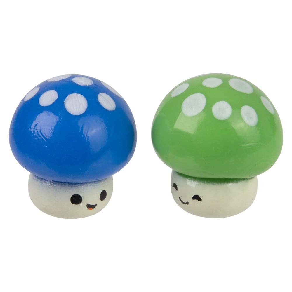 1" Mini Mushroom Squeezy Figurines Squishy Toy