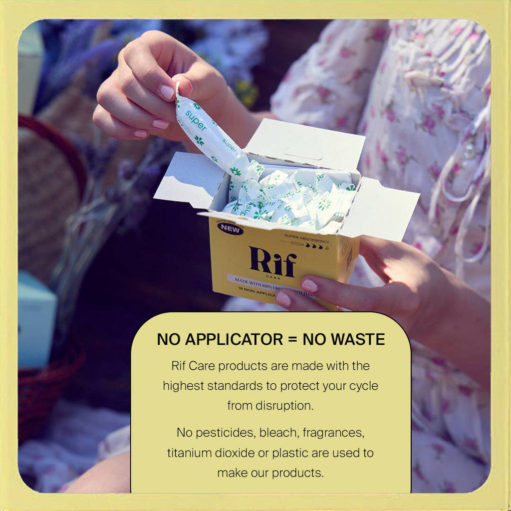 Super Absorbency Organic Non-Applicator Tampons