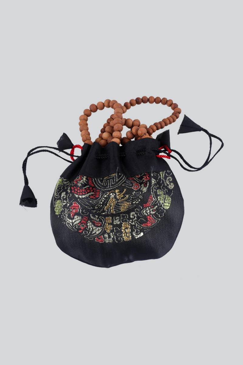 Silk & Cotton Pouch (TAL-03): One Size