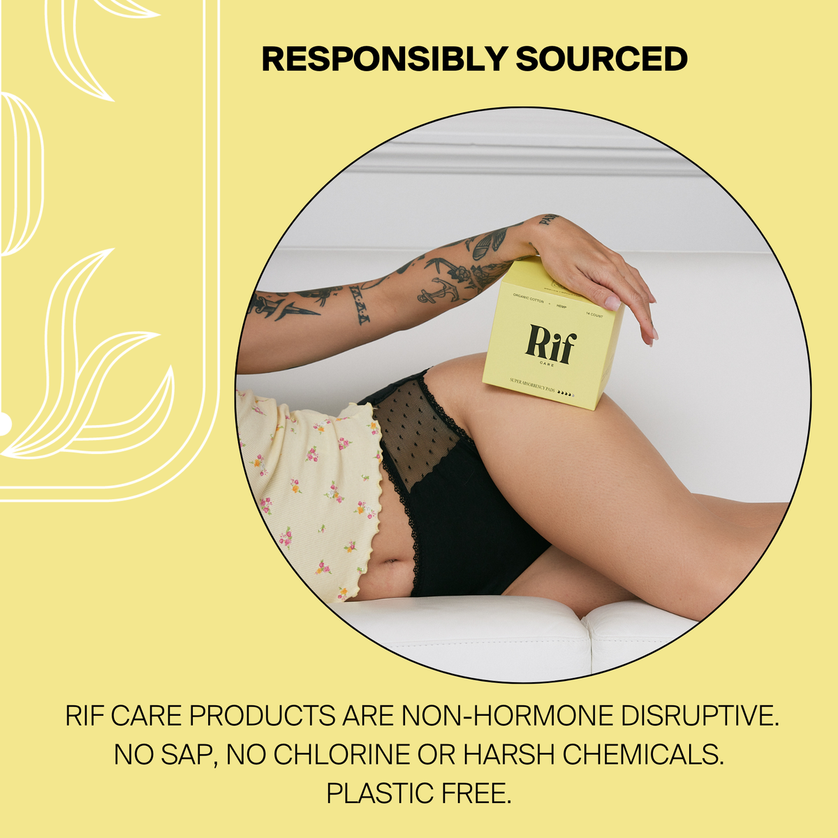 Super Organic Biodegradable Hemp Fiber Pads